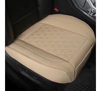 ZJHRTN Housses Siège Avant Voiture Cuir pour Ford Mustang 1965-1973, Antidérapante Respirante Protection Complète Accessoires de Voiture Pratiques,Beige