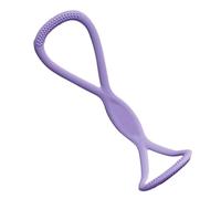 zjhukfmc Bandes de résistance en forme de huit - Bande de yoga élastique en silicone - Bande d'exercice en forme de huit - Pour bras, dos, épaules, jambes, pilates, entraînement à la maison dans la