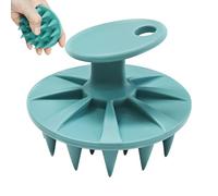 zjhukfmc Brosse à shampoing - Nettoyant en silicone - Massage du cuir chevelu portable pour la maison, le salon, le spa, la douche, les voyages, les femmes et les hommes