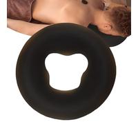 zjhukfmc Coussin de Tête de Massage Salon Beauté Spa,28cm Coussin en Gel Silicone pour Le Visage,Oreiller Massage du Visage,Soulage le stress,Adapté au Lit du Salon Beauté ou à la Maison