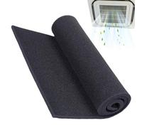 zjhukfmc Filtre en mousse pour climatiseur,16x40 in Pré-filtre en mousse efficace,Filtre a Air pour Camping-car,pièces en mousses pour camping-car,entretien sans effort,Peut être découpé