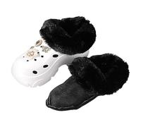 zjhukfmc Inserts de sabots pour chaussures floues, insert de chaussettes sabots,Fuzzy Clogs insère des doublures de - Sabots confortables et confortables pour femmes, inserts pour la fête des