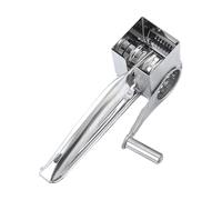 zjhukfmc Moulin À Râpe Fromage À Main Professionnel Avec Tambour,20x10,5x8cm râpe à fromage rotative en acier inoxydable, broyeur rotatif à manivelle facile à utiliser pour râper