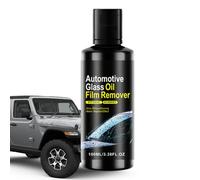 zjhukfmc Nettoyant Film Gras Vitre Auto | Pâte de Décapage Film Gras Auto - Nettoyeur Hydrophobe Pour Vitres 100ml Pour Voiture Camion Pare-Brise Rétroviseur