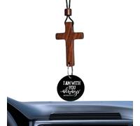zjhukfmc Pendentif de rétroviseur - Décoration de voiture bible - Fait à la main - Accessoire de maison pour la maison, la chambre à coucher, le salon et l'église