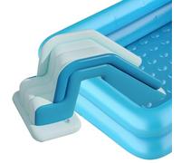zjhukfmc Piscine pour | Toboggan Gonflable Pliable | Rampe antidérapante à Installation Rapide pour Parc Aquatique, Bassin pour Jeunes, Anniversaire, hôtel, arrière-Cour, Loisirs de Plein air