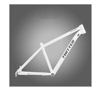 ZJIEDB Cadre de VTT 27,5/29 Pouces, 17 Pouces, XC/Enduro, Semi-Rigide, en Alliage d'aluminium, Freins à Disque, 9 x 135 mm, routage Interne QR, BSA BB68 mm (Blanc, 27,5 17 Pouces)