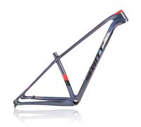 ZJIEDB Cadre de VTT Boost 12 x 148 mm, axe traversant 29 Pouces, Semi-Rigide, Cyclocross, Freins à Disque en Fibre de Carbone 15/17/19 Pouces, boîtier de pédalier à Pression BB92 x 41 mm