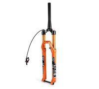 ZJIEDB Fourche de vélo à Suspension pneumatique avec axe de 15 x 100 mm, débattement de 140 mm, réglage du Rebond, Verrouillage Manuel/Couronne de 3,8 cm, Accessoires