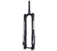 ZJIEDB Fourches à Suspension pour VTT, Fourche inversée 26/27,5/29 Pouces, débattement de 140 mm, Alliage d'aluminium, Suspension pneumatique 1-1/2 Pouces, Accessoires Avant