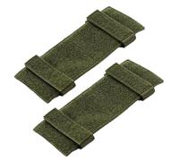 ZJIEYU Lot De 2 Panneaux D'écussons Molle, Support pour Écussons 7''x3.4'' | Panneau adaptateur tactique, support pour écussons de motivation destiné aux accessoires