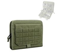 ZJIEYU Pochette Tactique Molle, Sac Tactique de Plein Air, Pochette de Rangement pour Outils Découpée Au Laser, pour Le Camping, La Randonnée et Les Activités de Plein Air