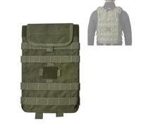 ZJIEYU Sac à Dos D'hydratation Extérieur, Pochette de Rangement Modulaire Pour L'extérieur, de Premiers Secours Pliable Système MOLLE, Compatible Avec Sac à Dos et Gilet Extérieur