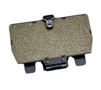 ZJIEYU Support Tactique Molle pour Plan De Navigation, Étui pour Équipement De Plein Air avec Rabat À Ouverture Rapide Et Accessoires pour Écran(Green)