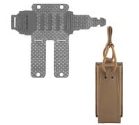 ZJIEYU Tactical 9mm Mag Pouch and Side Adapter, Molle Attachments Set