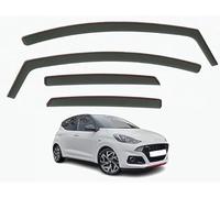 ZJIZOU Déflecteurs De Voiture Fenêtre Latérale pour Dacia SANDERO & SANDERO STEPWAY III 2021 2022 2023 2024,Deflecteur Vitre De Fenêtre Latérale De Pluie Auto Accessoires.