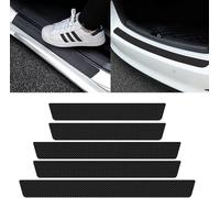 ZJIZOU Protection Seuil Porte De Voiture pour Audi Allroad Quattro 2001-2006,Anti-Rayures Bandes Bande Décorative Anti-Usure Installation Facile.