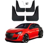 ZJIZOU Voiture Bavettes Garde Boue pour Peugeot 208 II 2019,Durable Imperméable Avant Arrière Roue Protection Anti-Éclaboussures.