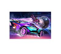 ZJJJK Rocket League Game 5 Toile Art Poster et Art Mural Impression Moderne Décoration Chambre de Famille 50 x 75 cm