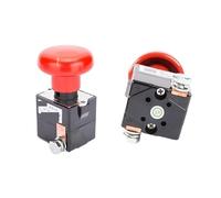 ZJK125A Vehicle DC Power Supply IP50 80V Low Power Consumption Mushroom Emergency Stop Push Button Switch NWPNLXEA(125A)