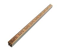 ZJKXJH Caniveau Exterieur Caniveau de Drainage Fin en Acier Inoxydable Or Rose de 40 Pouces, Gouttières Linéaires sur Mesure, Fossé de Drainage en Forme de U(1 Pack,LxWxH-100x3.5x5cm)