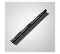 ZJKXJH Caniveau Exterieur Gouttières Linéaires Noires avec Longueurs Personnalisables, Caniveau de Drainage Linéaire en Acier Inoxydable 40 Pouces, Caniveau de Drainage(4 Pack,LxWxH-100x3.5x5cm)