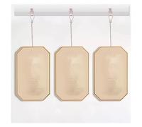 ZJKXJH Kit de Rail pour accrocher des Tableaux Système D'accrochage Mural en Forme de L avec Crochets Et Câble Métallique, Rail Mural pour Maisons, Écoles Et Hôtels(Track 1.5m/59.1in)