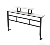 ZJKXJH Table Console étroite Table Arrière de Canapé Étroite Réglable, Tables Maigres Derrière Le Canapé pour L'entrée, Le Salon, L'entrée, Les Tables de Console(B,150x15cm/59.1x5.9in)