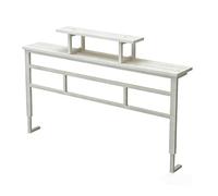 ZJKXJH Table Console étroite Table Arrière de Canapé Étroite Réglable, Tables Maigres Derrière Le Canapé pour L'entrée, Le Salon, L'entrée, Les Tables de Console(D,140x15cm/55.1x5.9in)