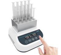 ZJLZJLO PRP Plasma Gel Maker Rabaginage, Machine de Chauffage de Gel PPP, Bloc de Tubes de 5 ML / 10 ML / 2.5 ML, incubateur de Bain Sec du Chauffage, Plage de synchronisation (5S-23H59min),A