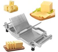ZJLZJLO Trancheuse À Fromage Manuelle, Coupe-pain Et Beurre, 10 Mm/20 Mm, Matériaux De Qualité Alimentaire, Découpe Rapide En 3 Secondes, Pour La Cuisine De Restaurant Et La Maison,10mm