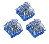 Zjmehty Kailh Box Lot de 72 commutateurs linéaires silencieux pour clavier mécanique, 3 broches, 45 gf/étanches, résistants à la poussière, longue durée de vie (îlot silencieux)