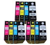 ZJNWTVUH Cartouche d'encre Compatible Compatible avec MAXIFY MB5370 IB4060 MB5060 MB5360 IB4050 MB5050 MB5350 IB4040 série PGI-2500/2500XL(12PK-3BK 3C 3M 3Y)