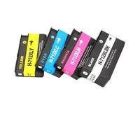 ZJNWTVUH Cartouche d'encre Compatible Universelle Compatible avec 712 XL 712XL 3ED71A 3ED67A Fonctionne avec 712 Compatible DesignJet T210 T230 Remplacement Tiers(4color 1set)