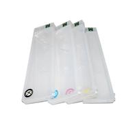 ZJNWTVUH Cartouche d'encre Rechargeable 440ML, avec Puce de réinitialisation ESL3, Compatible avec série Roland BN-20 SolJet Pro II SP-i Compatible(BK C M Y LC LM)