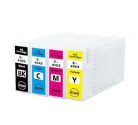 ZJNWTVUH Compatible avec T41K5 T41K2 T41K3 T41K4 T41K Color CARTRIDE SURCOLOR SC-T5480 SC-T3480 T3485N T5485N T5485M Boîte à Encre d'imprimante