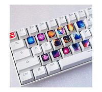 ZJP-dzsw Keycaps 15 clés/Ensemble personnalisé Sublimation PBT Keycap Clavier mécanique clé Cap Invocateur Kael Caps clés de compétence