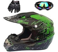 ZJRA Jeunesse Casques De Moto,Casque Cycliste pour Enfants,Garçon Et Fille Scooter De Ski VTT Casque,Dot/ECE Certification,Convient pour Toutes Les Saisons,24,M