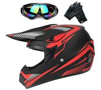 ZJRA Jeunesse Casques De Moto,Casque Cycliste pour Enfants,Garçon Et Fille Scooter De Ski VTT Casque,Dot/ECE Certification,Convient pour Toutes Les Saisons,3,S