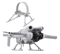 ZJRXM Mini 4 pieds d'atterrissage Pro, kit de suspension pliable pour DJI Mini 4 Pro, accessoires Mini 4 Pro, châssis d'atterrissage étendu (gris)