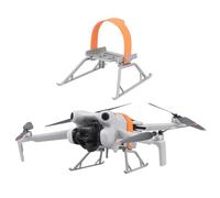 ZJRXM Mini 4 pieds d'atterrissage Pro, kit d'extension pliable pour accessoires DJI Mini 4 Pro, drone Mini 4 Pro, châssis d'atterrissage étendu (orange)