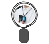 ZJRXM Pendentif magnétique pour DJI Osmo Nano/pour caméras d'action Insta360 GO 3/GO 3S, support magnétique POV pour vlogging, cordon tour de cou réglable, prise de vue en format paysage et portrait