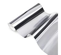 ZJTAPE Feuilles de Vinyle Adhésives Permanent Opale Holographique, Chromée Argenté Vinyl 30,5 x 250 cm, Chrome Argenté pour Silhouette Cameo, la Décoration de Fête, Idéal pour Vos Projets.