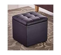 ZJTHY Cuir Ottomans à Haute résilience éponge élégante Small Small Ottoman Dort Tabouret de vanité Robuste