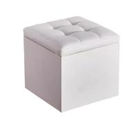 ZJTHY Cuir Ottomans à Haute résilience éponge élégante Small Small Ottoman Dort Tabouret de vanité Robuste