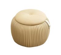 ZJTHY Cuir Ottomans avec Cadre en Bois Frame à Haute résilience Tabouret de Rangement de Mousse Vanité Vanité Tabouret de Rangement Moderne