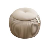 ZJTHY Cuir Ottomans avec Cadre en Bois Frame à Haute résilience Tabouret de Rangement de Mousse Vanité Vanité Tabouret de Rangement Moderne
