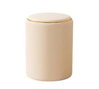 ZJTHY Cuir Ottomans avec Cadre en Bois High-Resilience Foot Foot Reste Ottoman Round Small Ottoman Dort