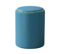 ZJTHY Cuir Ottomans avec Cadre en Bois High-Resilience Foot Foot Reste Ottoman Round Small Ottoman Dort