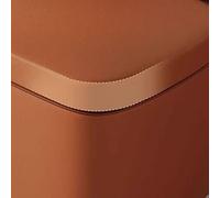 ZJTHY Cuir Ottomans avec Cadre en Bois High Resilience Sponge Foot Tabourets Tabouret de Rangement de Rangement caché